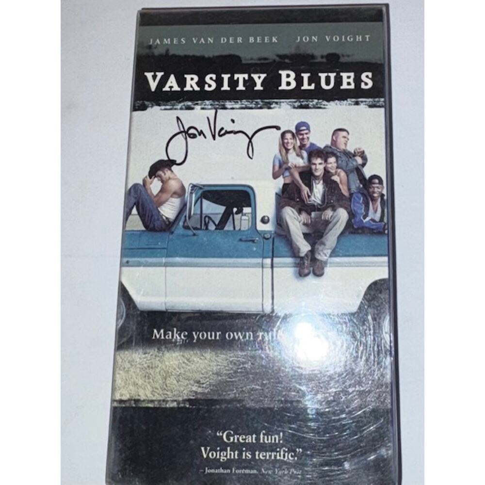 Jon Voight Autographed VHS Tape – Signed Actor Memorabilia – Good Condition